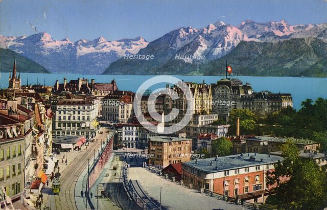 Lausanne, 1930s. Creator: Unknown.