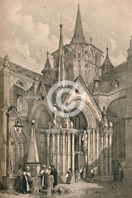 'Lausanne', c1830 (1915). Artist: Samuel Prout.