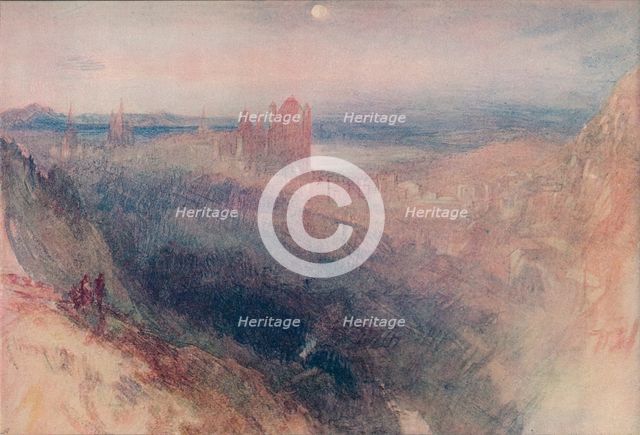 'Lausanne: From Le Signal', 1909. Artist: JMW Turner.