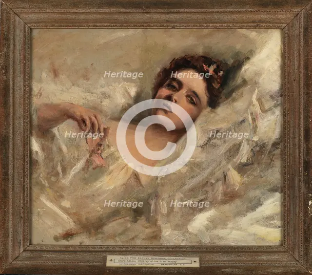 Laura Alice, 1893. Creator: Alice Pike Barney.