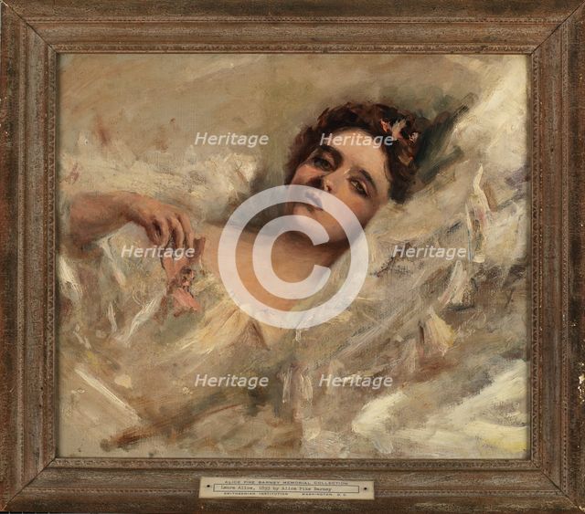 Laura Alice, 1893. Creator: Alice Pike Barney.