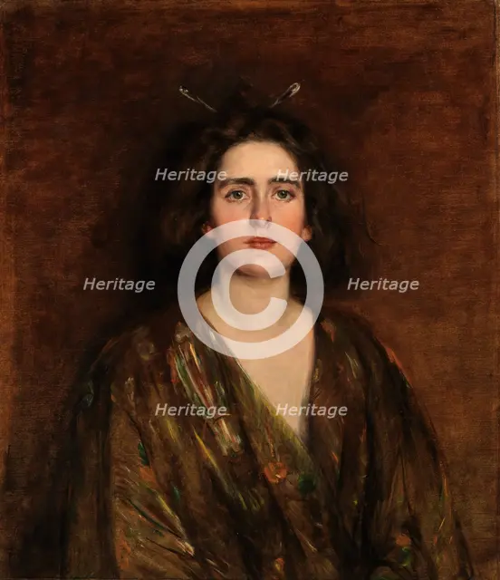 Laura at Sixteen, 1896. Creator: Alice Pike Barney.
