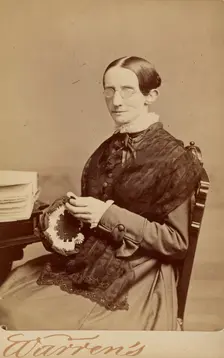 Laura Bridgman, about 1870. Creator: George K Warren