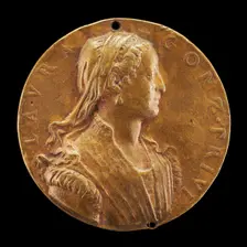 Laura Gonzaga Trivulzio [obverse], c. 1550. Creator: Unknown