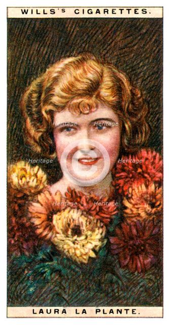 Laura la Plante (1904-1996), American actress, 1928.Artist: WD & HO Wills