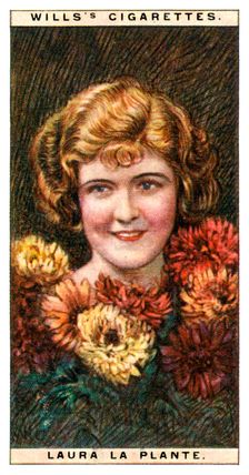 Laura la Plante (1904-1996), American actress, 1928.Artist: WD & HO Wills