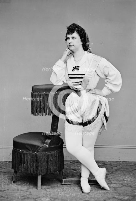 Laura Le Clair, between 1855 and 1865. Creator: Unknown.