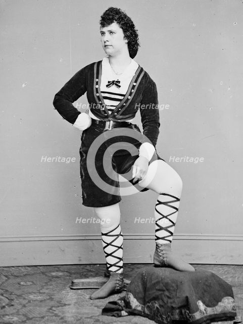 Laura Le Clair, between 1855 and 1865. Creator: Unknown.
