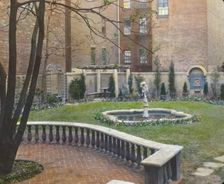 Laura Stafford Stewart house, 205 West 13th Street, New York, New York, 1922. Creator: Frances Benjamin Johnston