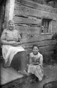 Laura Virginia Donald, Dewey, Bedford County, Virginia, USA, 1916-1918. Artist: Cecil Sharp