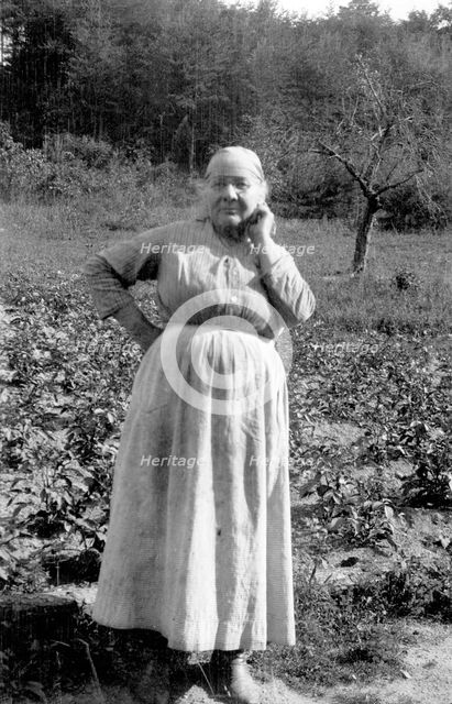 Laura Virginia Donald, Dewey, Bedford County, Virginia, USA, 1916-1918.  Artist: Cecil Sharp