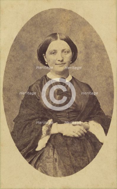 Laure Le Masson, 1861. Creator: Bayard & Bertall.