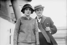 Laurette Taylor and Hartley Manners, between c1910 and c1915. Creator: Bain News Service