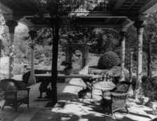 "Laurelton Hall," Louis Tiffany Foundation, Laurel Hollow, Cold Spring Harbor, New York, c1918. Creator: Frances Benjamin Johnston