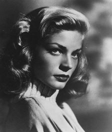 Lauren Bacall, American film and stage actress and model. Creator: Unknown