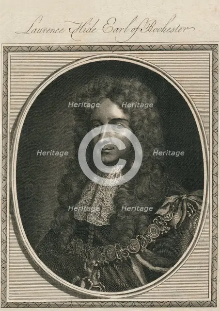 'Laurence Hide Earl of Rochester', 1785. Creator: Unknown.