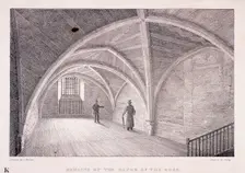Laurence Pountney Hill, London, c1820. Artist: Charles Burton