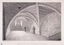 Laurence Pountney Hill, London, c1820. Artist: Charles Burton