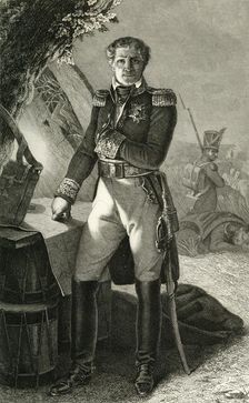 Laurent Gouvion Saint-Cyr, 1804, (1839). Creator: Julien Leopold Boilly
