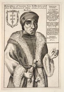 Laurenz Jans Koster, pub. 1683 (engraving). Creator: English School (17th Century)