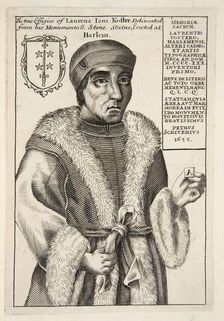 Laurenz Jans Koster, pub. 1683 (engraving). Creator: English School (17th Century)