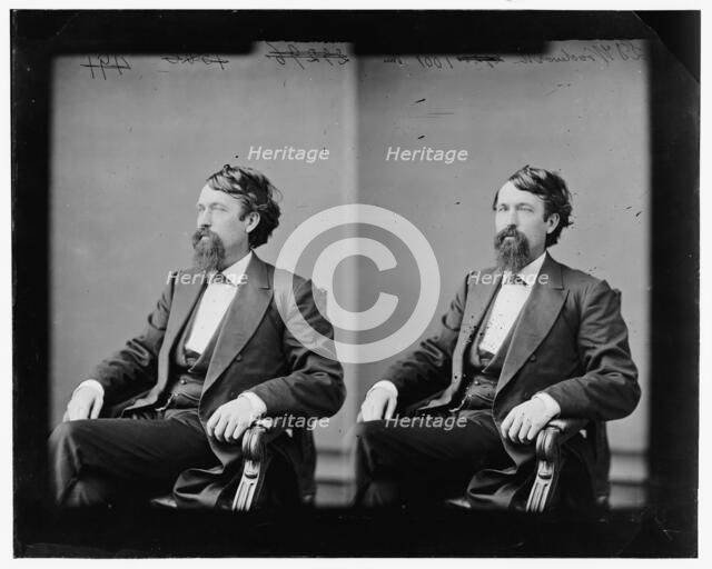 Laurin Dewey Woodworth of Ohio, 1865-1880.  Creator: Unknown.