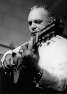 Laurindo Almeida, Modern Jazz Quartet, London, c1962. Creator: Brian Foskett