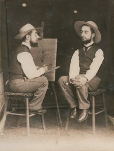 Lautrec paints Lautrec