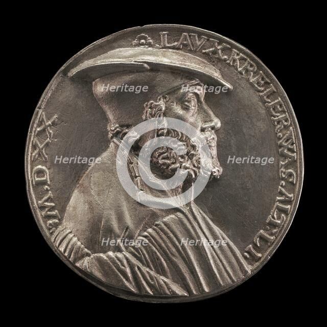 Laux Kreler, c. 1486-1552, Goldsmith, 1520. Creator: Hans Kels the Younger.