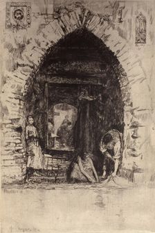 Lavanderia, 1881. Creator: Otto Henry Bacher