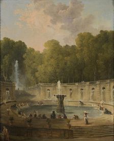 Lavandières dans un parc, c.1775. Creator: Hubert Robert