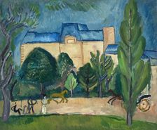 L'Avenue du Bois, 1909. Creator: Dufy, Raoul (1877-1953)
