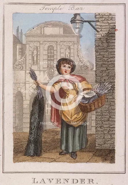 'Lavender', Cries of London, 1804. Artist: Anon