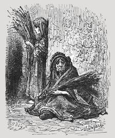 Lavender Girl 1872. Creator: Gustave Doré