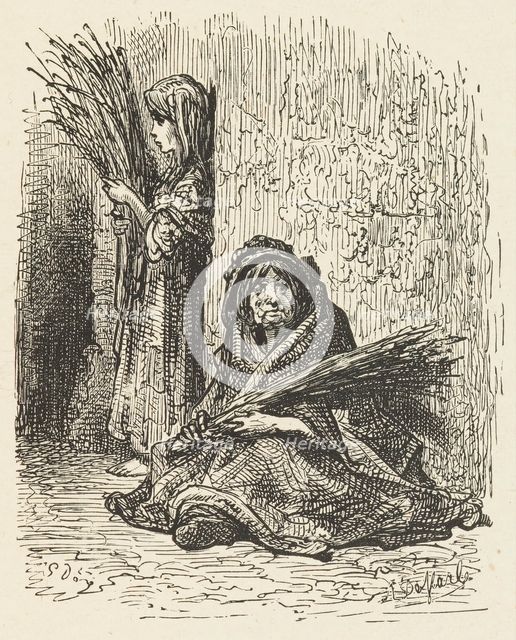 Lavender Girl, 1872.  Creator: Unknown.