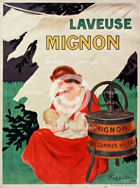 Laveuse Mignon , 1921. Creator: Cappiello, Leonetto (1875-1942).