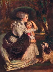 Lavinia, Countess Spencer (1762-1831), and John Charles Spencer, Viscount Althorp (1782–1845) 1906 Artist: Sir Joshua Reynolds