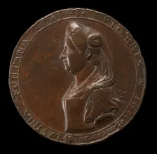 Lavinia Fontana, 1552-1614, Bolognese Painter [obverse], 1611. Creator: Felice Antonio Casone