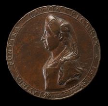 Lavinia Fontana, 1552-1614, Bolognese Painter [obverse], 1611. Creator: Felice Antonio Casone