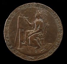 Lavinia Fontana Painting [reverse], 1611. Creator: Felice Antonio Casone