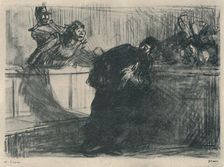 L'Avocat Invectivé 1919. Artist: Jean Louis Forain