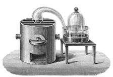 Lavoisier's investigation of the existence of oxygen in the air, late 18th century, (1894). Creator: Unknown