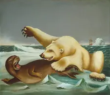 Law of the Wild, 1881. Creator: Charles S. Raleigh