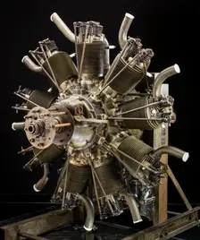 Lawrance J-1, Radial 9 Engine, ca. 1922. Creator: Wright Aeronautical