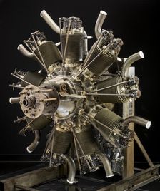 Lawrance J-1, Radial 9 Engine, ca. 1922. Creator: Wright Aeronautical