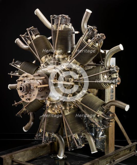 Lawrance J-1, Radial 9 Engine, ca. 1922. Creator: Wright Aeronautical.