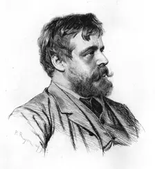 'Lawrence Alma-Tadema, R.A. c1880-83. Creator: Paul Adolphe Rajon