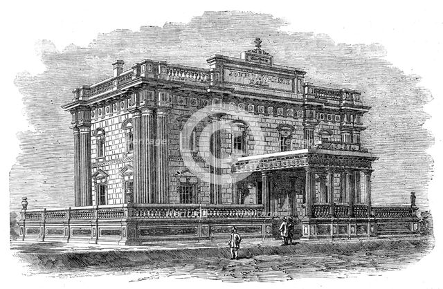 Lawrence Hall, Lahore, founded in honour of Sir John Lawrence, 1864. Creator: Unknown.