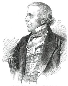 Lawrence Heyworth, Esq., M.P. for Derby, 1850. Creator: Unknown
