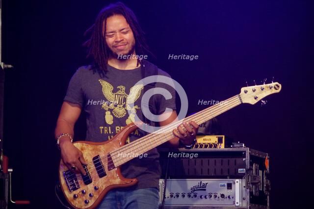 Lawrence Insula, Love Supreme Jazz Festival, Glynde Place, East Sussex, 2014. Artist: Brian O'Connor.